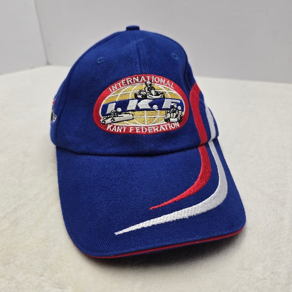 IKF International Kart Federation 2009 Grand Nationals Racing Hat Blue OSFM